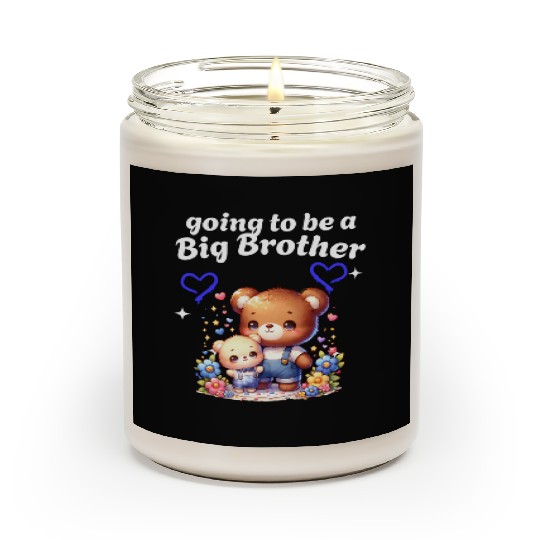 I'm Going To Be A Big Brother Cute Teddy Bears, Scented Candles