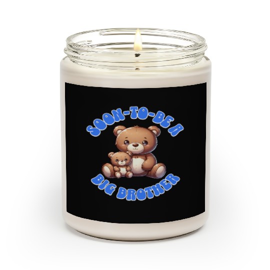 I'm Going To Be A Big Brother Cute Teddy Bears, Scented Candles