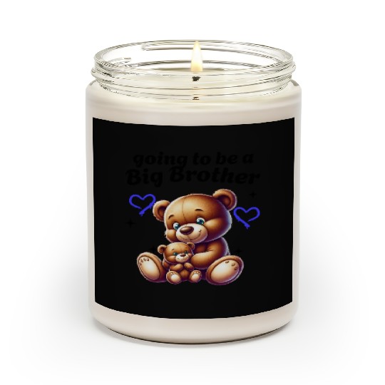 I'm Going To Be A Big Brother Cute Teddy Bears, Scented Candles