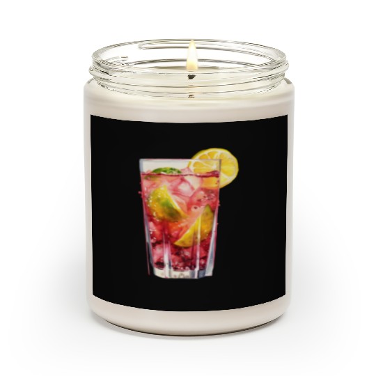Citrus Berry Cocktail Scented Candles