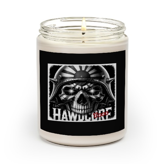 Skull With Rising Sun Facepaint by Hawdcore Scented Candles