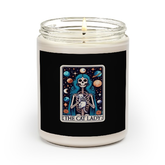 Tarot Card Collection - The Cat Lady Scented Candles