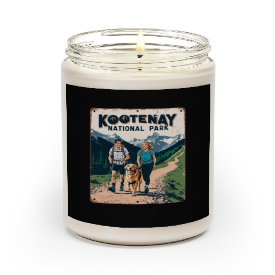 Kootenay National Park Adventure Nature Scented Candles