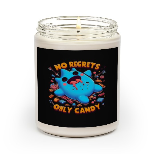 Stitch Halloween No Regrets Only Candy Scented Candles