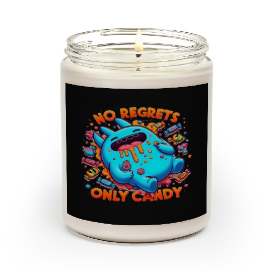 Disneyland Stitch Halloween No Regrets Only Candy Scented Candles