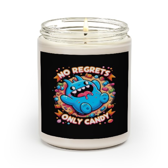 Stitch Halloween Disneyland No Regrets Only Candy Scented Candles