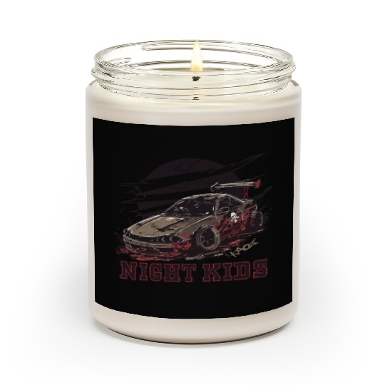Trashy JDM Street Racer Night Kids Scented Candles