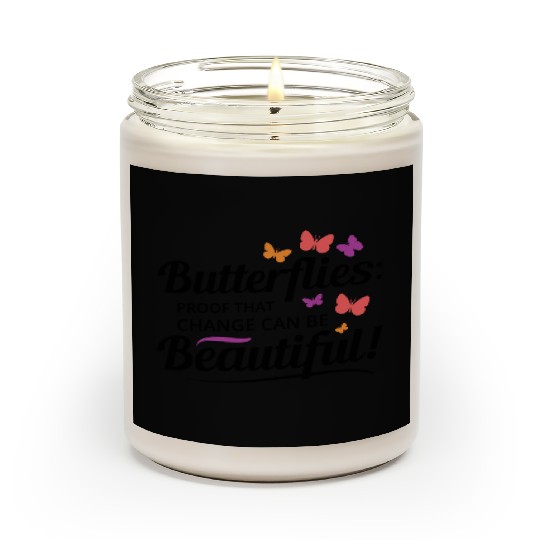 Butterfly Butterflies Insect Collector Entomology Scented Candles