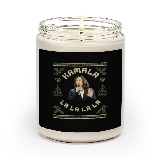 Kamala Harris singing Christmas Carol Scented Candles