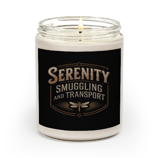 Vintage Serenity Smuggling And Transport Firefly Scented Candles