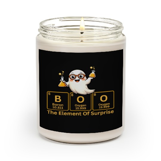 Boo - The Element of Surprise Chemistry Ghost Scented Candles