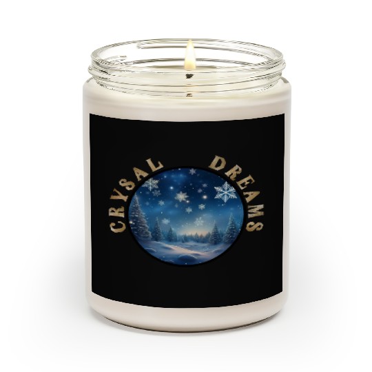 Winter's Embrace - A Crystal Clear Dream Scented Candles