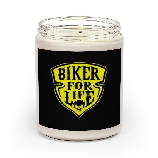 Biker For Life Shield LIKE US ON FACEBOOK # Scented Candles
