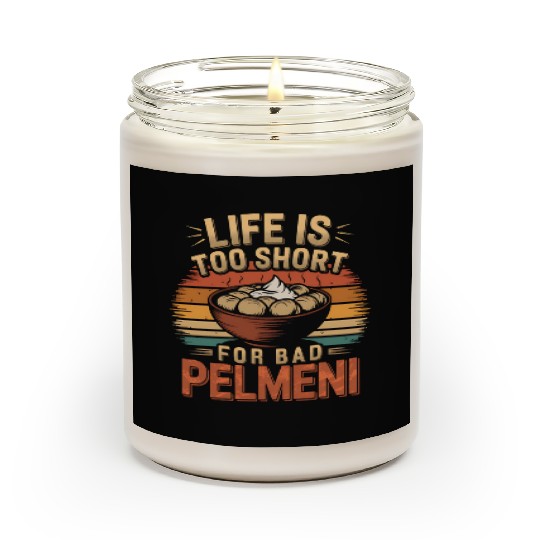 Pelmeni Dumpling Russian Comfort Food Scented Candles