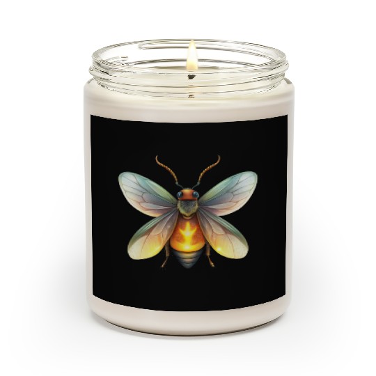 Shiny Firefly Scented Candles