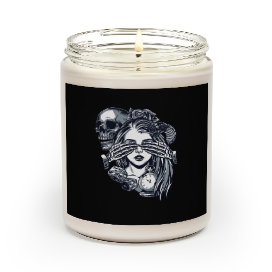 Chicano Street Art Scented Candles
