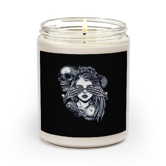 Chicano Street Art Scented Candles