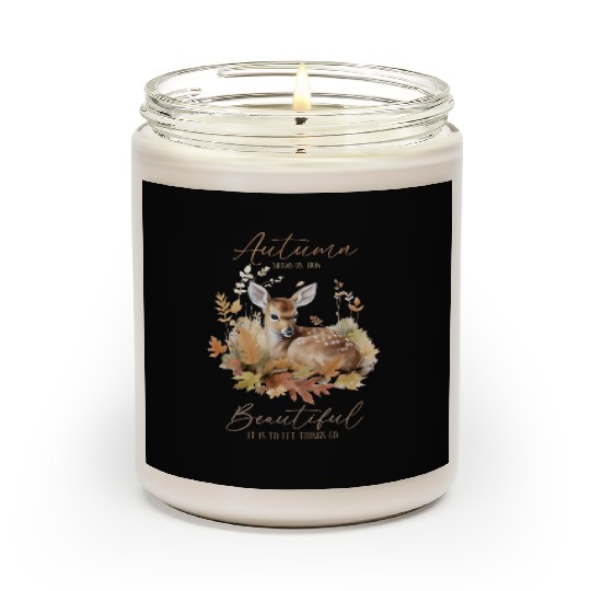 Autumn Grace - Letting Go with the Seasons Scented Candles