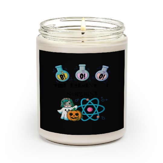 Chemistry Boo The Element Of Surprise Chemist Hall Scented Candles