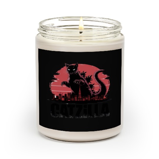 Catzilla: Fierce Feline Monster Scented Candles