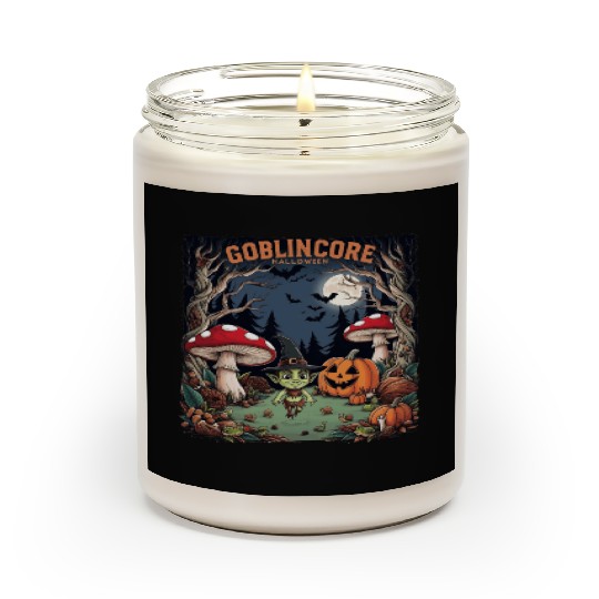 Halloween goblincore enchanted forest goblin Scented Candles