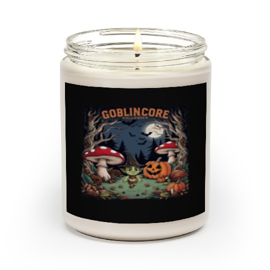 Halloween goblincore enchanted forest goblin Scented Candles