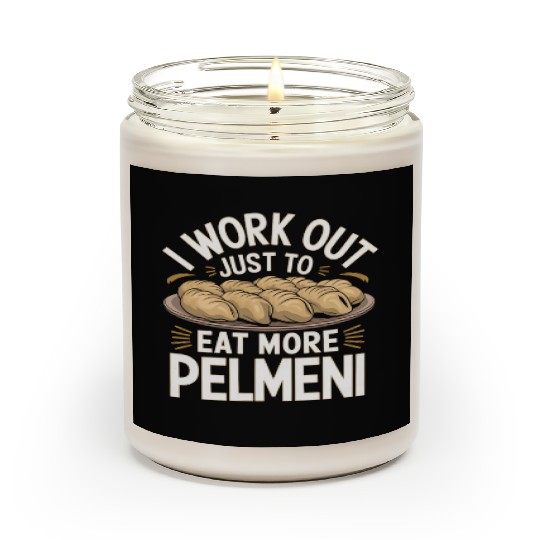 Pelmeni Dumpling Traditional Russian Scented Candles