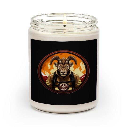Capricorn Firefighter Scented Candles