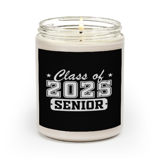 Class of 2025 Senior Graduation Back To School Scented Candles