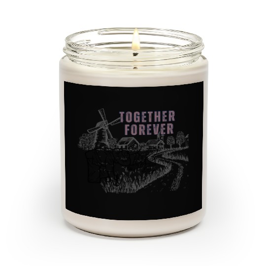 Together forever - till death do us part Scented Candles