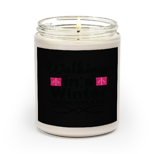 Walking in a winter wonderland Scented Candles