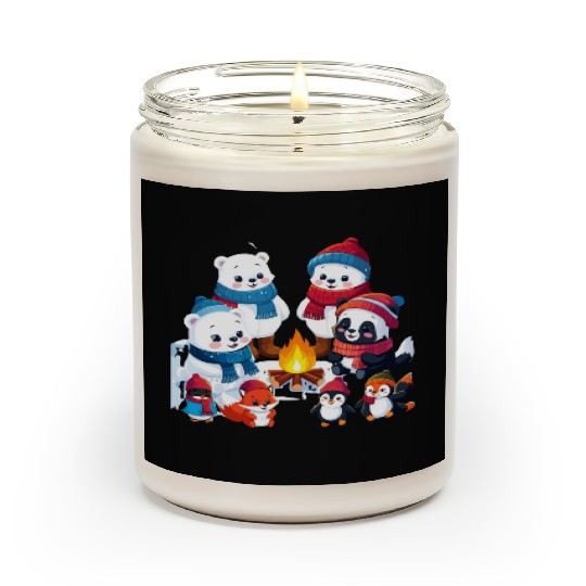 Winter Wonderland Critters Scented Candles