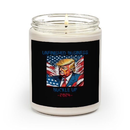 Unfinished Business Buckle Up 2024 Scented Candles