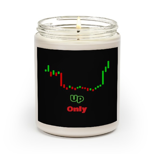 Up only Crypto Traders Scented Candles