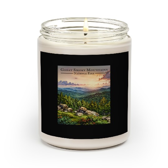 Sunset Serenity - Great Smoky Mountains Scented Candles