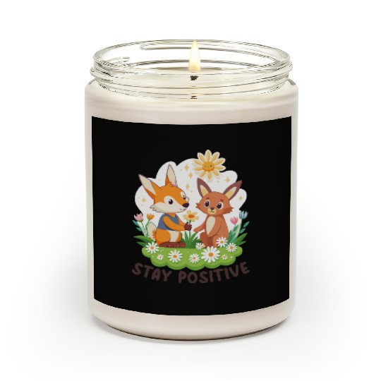 STAY POSITIVE VIBE DESIGN Scented Candles
