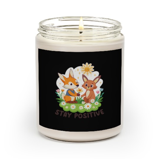 STAY POSITIVE VIBE DESIGN Scented Candles