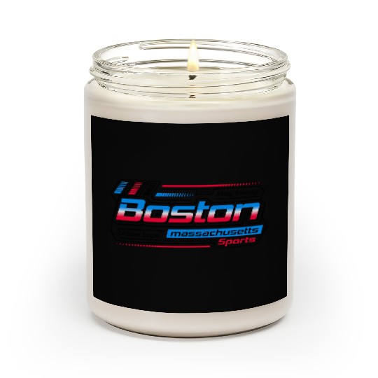 Stay Strong Boston Massachusetts City Sports Scented Candles