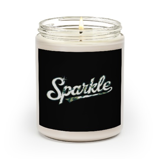 The Sparkle Army Camouflage Scented Candles