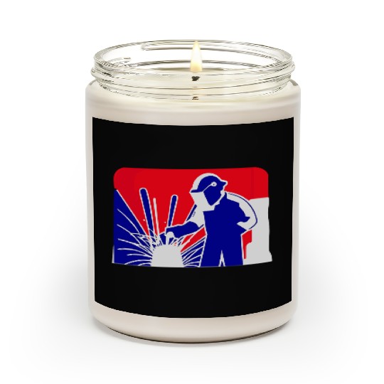 Major League Welder Sticker – Perfect for Proud We Scented Candles