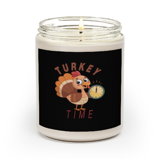 Turkey Time /Thanksgiving Scented Candles