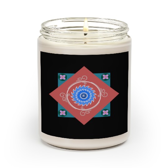 Sea World Mandala Scented Candles