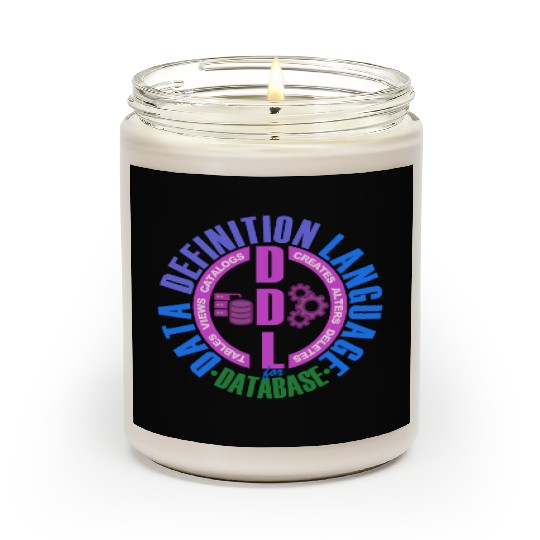 DDL Data Definition Language Scented Candles