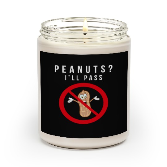 No Peanuts Allowed Scented Candles