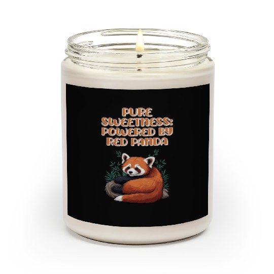 Pure Sweetness: Powered By Red Panda - Cute Animal Scented Candles