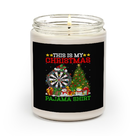 Darts Christmas Tree Lights Scented Candles