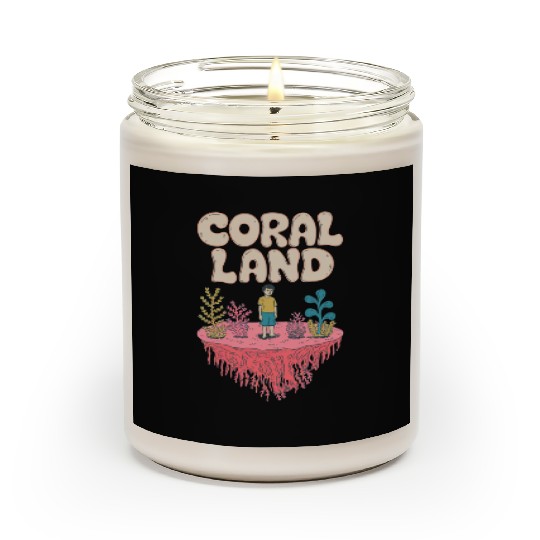 Rainbow Coral Land Scented Candles