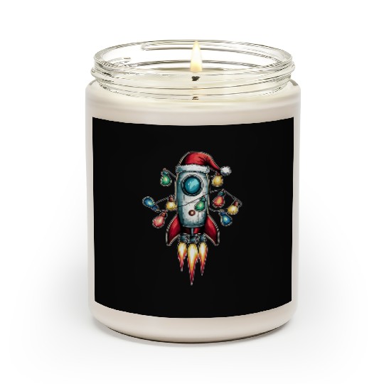 Space Rocket Rocket Astronomy Science Scented Candles