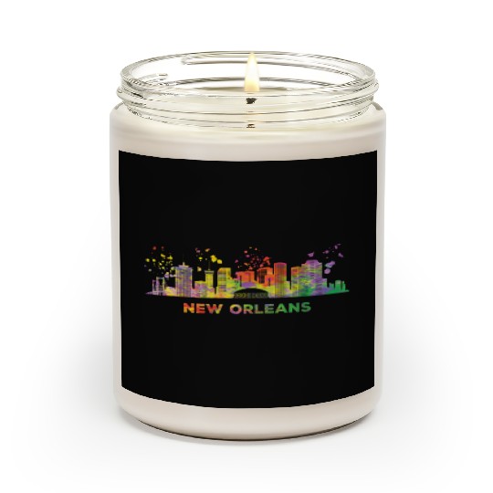 New Orleanian Skyline New Orleans Scented Candles