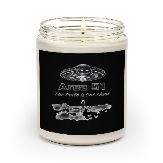 The Truth is Out There: Area 51 - Alien Invasion Scented Candles